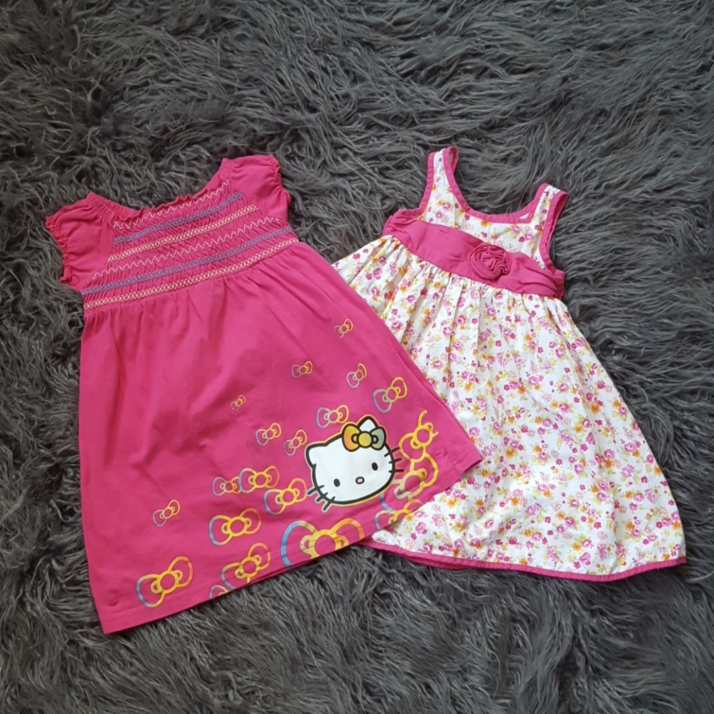 2 Pink Dresses